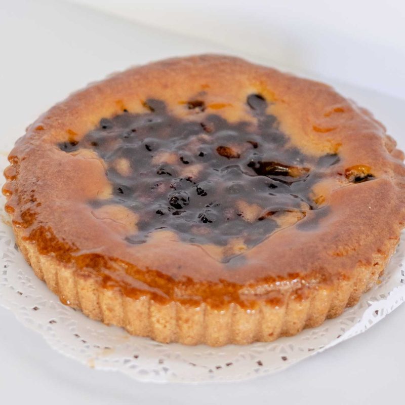 gf blueberry tart